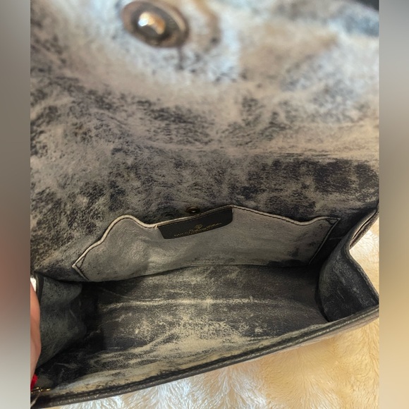 Gucci Navy Supreme Sherry Line Accessory Collection Clutch Vintage - Picture 4 of 7